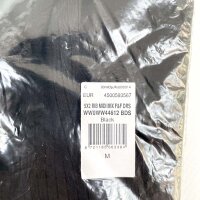 Tommy Hilfiger 5X2 Rib Midi Mix F&F Damen-A-Linienkleid, Größe M, Schwarz, WW0WW44612 BDS