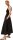 Tommy Hilfiger 5X2 Rib Midi Mix F&F Damen-A-Linienkleid, Größe M, Schwarz, WW0WW44612 BDS