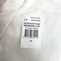 Tommy Hilfiger WW0WW45612 Womens Poplin Easy Fit Shirt Blouse White Size 34