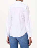 Tommy Hilfiger WW0WW43577 Damen-Langarmhemd Stretch Regular Weiß Größe 46