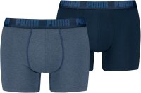 PUMA 701226387 Herren-Boxershorts Everyday Basic 2P 2er-Pack Denim XXL
