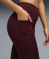 PUMA Train All Day Damen-7/8-Trainingsleggings, High-Waist, Größe S, Ruby Shimmer, 525899