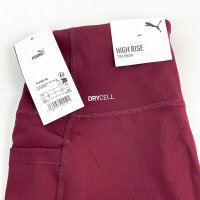PUMA Train All Day Damen-7/8-Trainingsleggings, High-Waist, Größe S, Ruby Shimmer, 525899