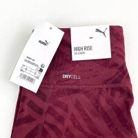 PUMA 528037 Train All Day Essential Ribbon Stripe Damen-7/8-Leggings Größe S Ruby Shimmer