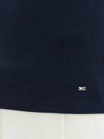 Tommy Hilfiger WW0WW44572 C1G Damen-Tanktop Contrast Soft Slim Fit Dunkelblau Größe M