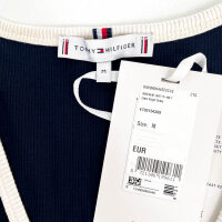 Tommy Hilfiger WW0WW44572 C1G Damen-Tanktop Contrast Soft Slim Fit Dunkelblau Größe M