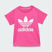 adidas IX5112 Kids T-Shirt Semi Lucid Fuchsia UK 2-3 Years