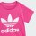 adidas IX5112 Kids T-Shirt Semi Lucid Fuchsia UK 2-3 Years