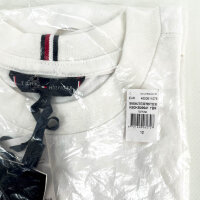 Tommy Hilfiger Seasonal Texture Print Boys T-Shirt, Size 12 Years, White, KB0KB09941 YBR