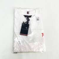 Tommy Hilfiger Seasonal Texture Print Boys T-Shirt, Size 12 Years, White, KB0KB09941 YBR