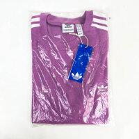 adidas IY2103 Damen-T-Shirt, 3-Streifen, Preloved Lila, Größe XL