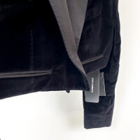 Dolce & Gabbana Damen-Samtblazer Smokingstil, kurz geschnitten, Schwarz, Größe 44