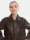 Weekend Max Mara Berbice Damen-Nappalederjacke, Größe 34, Dunkelbraun