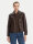 Weekend Max Mara Berbice Damen-Nappalederjacke, Größe 34, Dunkelbraun