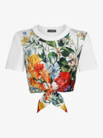 Dolce & Gabbana Damen-Crop-T-Shirt, Größe...