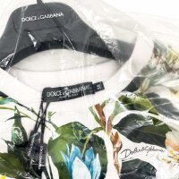 Dolce & Gabbana, F8V75Z, Damen-Crop-T-Shirt, Größe 38, Weiß