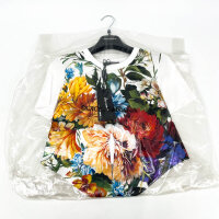 Dolce & Gabbana, F8V75Z, Damen-Crop-T-Shirt, Größe 38, Weiß