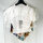 Dolce & Gabbana, F8V75Z, Damen-Crop-T-Shirt, Größe 38, Weiß