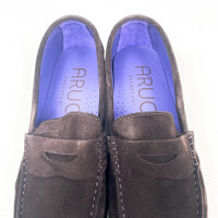 ARUCI VELOR.T.MORO-Loafer for Ladies, EU 36, Dark Brown, 9351