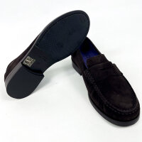 ARUCI VELOR.T.MORO-Loafer for Ladies, EU 37, Dark Brown, 9351