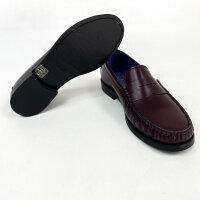 ARUCI Diamant Bordeaux Loafer für Damen, EU 39, 9351