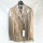 KARL LAGERFELD Clever-Road Sakko für Herren, Slim Fit, Größe 46, Beige meliert, Schurwolle-Viskose, 155200102601