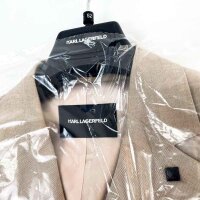 KARL LAGERFELD Clever-Road mens blazer, slim fit, size 52, beige melange, virgin wool-viscose, 155200102601