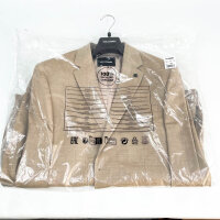 KARL LAGERFELD Clever-Road Sakko für Herren, Slim Fit, Größe 54, Beige meliert, Schurwolle-Viskose, 155200102601