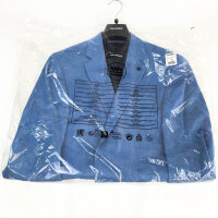 KARL LAGERFELD Clever-Road Sakko für Herren Slim Fit Hellblau meliert Schurwolle-Viskose 155200102601