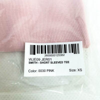 DARKPARK Smith Womens Crew Neck T-Shirt, Size XS, Pink, WJE09 JER01