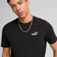 Puma 68253401 T-Shirt ESS Small No. 1 Logo Herren M Schwarz