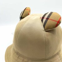 Burberry Kids Thomas Bear Bucket Hat, Size 4-6 Years, Honey Colour