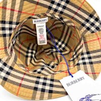 Burberry Kids Thomas Bear Bucket Hat, Size 4-6 Years, Honey Colour