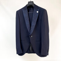 Luigi Bianchi tuxedo, model 3489/4, for men, blue, size 50R