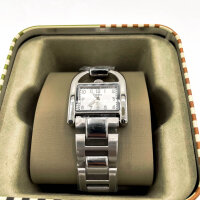Fossil Harwell ES5326 Analoguhr für Damen, Edelstahl, Silber