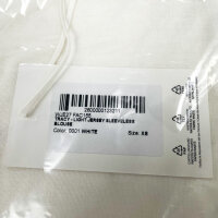 DARKPARK WJE27 Bluse, leicht Jersey, ärmellos, Weiß, Größe XS