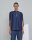 DARKPARK WJE27 FAC129 leichte Jersey ärmellose Bluse Denimblau Größe S