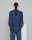 DARKPARK WJE27 FAC129 leichte Jersey ärmellose Bluse Denimblau Größe S