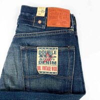 Ralph Lauren RRL Kenley Vintage Wide-Fit Jeans for Women, Size 26 (160/66A), Kenley Wash, 282962027001