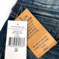 Ralph Lauren RRL Kenley Vintage-Wide-Fit Jeans für Damen, Größe 29, Kenley Wash