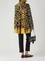 Maliparmi Giraffe Cabanjacke Damen Größe 46 Gelb-Braun JA5345-14116Col.A7079