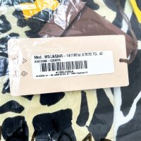 Maliparmi JA5345-14116Col.A7079 Giraffe Cabanjacke für Damen, Gelb-Braun, Größe 42