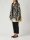 Maliparmi JA5345-14116Col.A7079 Giraffe Cabanjacke für Damen, Gelb-Braun, Größe 42