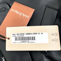Maliparmi womens leather-look blazer, size 44, black, JD6449-50659