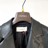 Maliparmi womens leather-look blazer, size 44, black, JD6449-50659