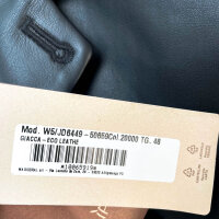 Maliparmi Blazer Lederoptik Damen Größe 48 Schwarz JD6449-50659