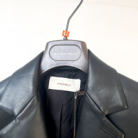 Maliparmi JD6449-50659 Blazer Leather Look Womens Size 42 Black