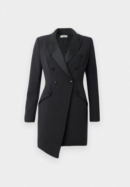 Elisabetta Franchi blazer dress for women, size 46, black, AB-803-56E2-V520