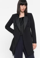 Elisabetta Franchi blazer dress for women, size 46, black, AB-803-56E2-V520