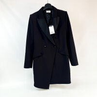 Elisabetta Franchi blazer dress for women, size 46, black, AB-803-56E2-V520